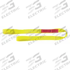LIFT-ALL Web Sling: Type 3, Nylon, 6 ft Sling Lg, 10 in Eye Lg, 2 Plies (MPN EE2602NFX6). Key specifications — Sling Type: Type 3; Brand: LIFT-ALL; Tag Type: Standard Tag.