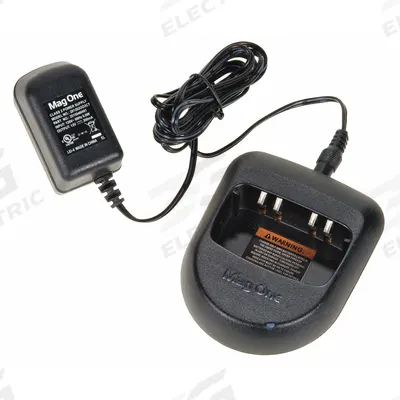 MOTOROLA Single Unit Charger: Fits Motorola, For BPR Series, 1 Radios Charged, 120 V AC - Motorola-Compatible Chargers