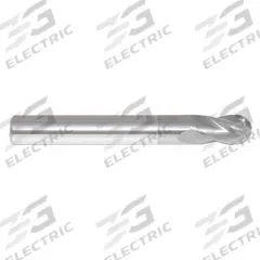 APPROVED VENDOR Ball End Mill: Carbide, TiCN Coated, Double End, 4 Flute, 1/4" Mill Dia, 1/2" LOC (MPN 242-001082)