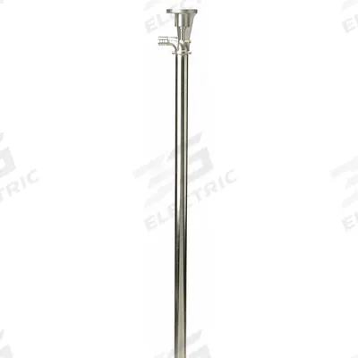 FINISH THOMPSON Drum Pump Tube: Fixed, 316 Stainless Steel, 1 1/4 in Inlet Size - Drum Pump Tube Assemblies