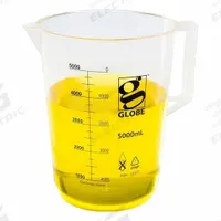APPROVED VENDOR Beaker: Low Form, Printed Graduation, Polymethylpentene, Clear, 5,000 mL (MPN 3656-5M). Key specifications — Clarity: Clear; Graduation Style: Printed; Body Color: Colorless; Brand: APPROVED VENDOR; Product Type: Beaker; Includes Graduations: Yes; Beaker Type: Low Form.