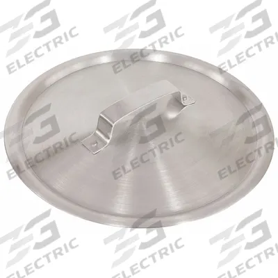 CRESTWARE Sauce Pan Cover: 7 qt Compatible Pot Capacity, Aluminum - Covers