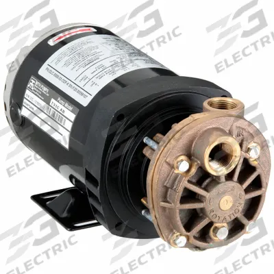 Dayton Turbine Pump: 1/3 hp, 115/208-230V AC, 125 psi Shut Off - Turbine Centrifugal Pumps