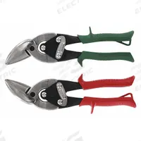 MIDWEST SNIPS Aviation Snip Set: Left/Right, 9 3/4 in Overall Lg, 1 1/2 in Cutting Lg, Steel, Steel (MPN MWT-6510C). Key specifications — attr308531: Plastic; attr308530: Steel; attr308532: Steel; attr308533: Yes; attr308535: Metal; attr308541: 18 ga (Cold Rolled Steel); attr308546: Left; attr324897: MIDWEST SNIPS.