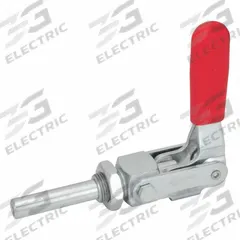 JW WINCO Push-Pull Toggle Clamp: Flange Base Mounting, Std Counter-Clockwise Handle, 70.5 mm Arm Lg (MPN 843.1-80-AS). Key specifications — attr668705: M6; attr668707: 708.1-M6-55-A-ST; attr668201: JW WINCO.
