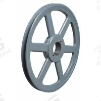 APPROVED VENDOR V-Belt Pulley: BK120, 1 Groove, 11.75 in OD, Bushed Bore, H/QT, Cast Iron. Key specifications — Pulley Industry Number: BK120; Pitch Diameter: 11 in (4L, A); For Belt Section (broad, with similar types): 4L, A, or AX.