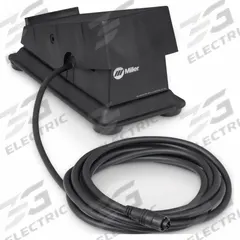 MILLER ELECTRIC TIG Foot Pedal: 13 1/4 ft Cable Lg (MPN 301587). Key specifications — Brand: MILLER ELECTRIC; Manufacturer Part Number: 301587; For Welder Series: Multimatic 200.