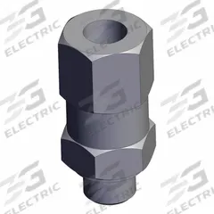 SMC Vacuum Savings Valve: 5 lpm Min Flow Rate, -100 kPa, 8 mm Hex Size, 9 mm Overall Lg, Brass, ZP2V (MPN ZP2V-A5-05). Key specifications — attr158990: Female; attr158994: Male; attr158978: Brass; attr158975: SMC.