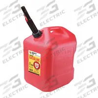 FLAME SHIELD Gas Can: 6 gal Capacity, Gasoline, HDPE, Red (MPN 6610). Key specifications — Brand: FLAME SHIELD; Compatible Fuel: Gasoline.