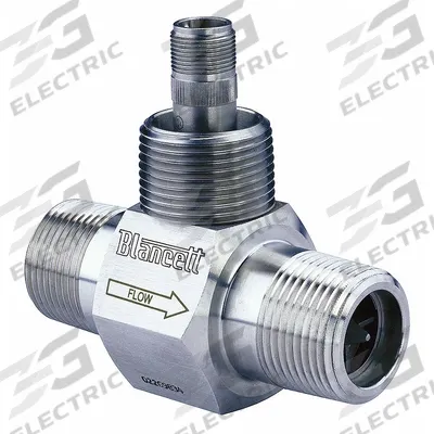 BLANCETT Mechanical Flowmeter: Turbine Flow Meter, Turbine, 1 in NPT, 1 in Connection Size - Inline Turbine Flowmeters for Oils & Water