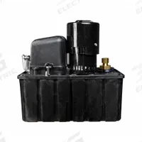 LITTLE GIANT Condensate Removal Pump: 208-230V AC, 1 gal Tank, 3/8 hp, 9.58 gpm, 62 ft Max. Head (MPN 553160102). Key specifications — Nameplate Voltage: 208-230V AC; Brand: LITTLE GIANT; Included Accessories: Safety Switch; Plenum Rated: Yes.