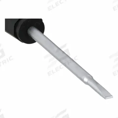 WIHA ESD-Safe Precision Slotted Screwdriver: ESD Safe PicoFinish, 2.0 mm Tip Size - ESD-Safe Precision Slotted Screwdrivers