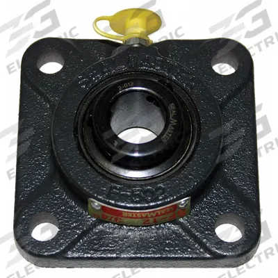 SEALMASTER 4 Bolt Flange Bearing: Radial Ball, 2 15/16 in Bore, Cast Iron - General Purpose Flange-Mount Ball Bearings