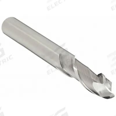 WIDIA HANITA Ball End Mill: Carbide, TiAlN Coated, 2 Flute, 1/4" Mill Dia, 3/4" LOC - General Purpose Carbide Ball End Mills