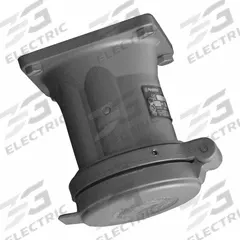 APPLETON ELECTRIC Pin and Sleeve Receptacle: Gray, 250V DC/600V AC, Three Phase, 100 A, 4 Pole (MPN ADR1034RS). Key specifications — Brand: APPLETON ELECTRIC.