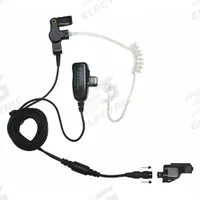 EARPHONE CONNECTION Surveillance Kit: Fits Motorola, Earbud, Push To Talk, Clear, 2 Wires, Multi Pin (MPN EP4023QR). Key specifications — attr921014: Multi Pin; attr921008: XTS 7700; attr921002: Yes; attr920998: EP4023QR; attr921012: EARPHONE CONNECTION.