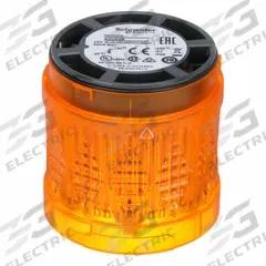 SCHNEIDER ELECTRIC Tower Light Module: Steady, 24V AC/24V DC, Orange, 60 mm Overall Dia, XVU, XVUC25. Key specifications — Brand: SCHNEIDER; Compatible with Series: XVU; Lens Color: Orange; Operating Voltage: 24V AC; Manufacturer Part Number: XVUC25.