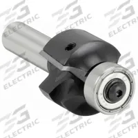 WESTWARD Roundover Cut Profile Router Bit: Fractional Inch, Carbide, 1 1/4 in Cutter Dia., 2 Flutes (MPN 20KY41). Key specifications — attr325197: WESTWARD.
