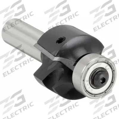 WESTWARD Roundover Cut Profile Router Bit: Fractional Inch, Carbide, 1 1/4 in Cutter Dia. - Roundover Profile Router Bits