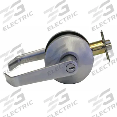 FALCON Door Lockset: Storeroom Lever Locksets, Chrome