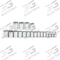 PROTO Socket Set: 1/2 in Drive, 19 Piece, 6-Point, SAE, 3/8 in to 1 1/2 in (MPN J54109). Key specifications — attr1224269: 1/2 in; attr1204685: Not Tether Capable; attr1204650: 3/8 in to 1-1/2 in; attr1204673: Socket Bits Not Included; attr1204688: PROTO; attr1206170: Standard Sockets.