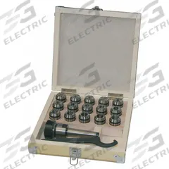 DAYTON Collet Set: ER25, 3/32 in to 5/8 in Collet Size Range, 10 Pc (MPN 5TXF8). Key specifications — attr1033128: DAYTON; attr1038750: Standard; attr1038755: Inch.