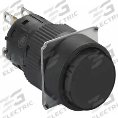 SCHNEIDER Flush Push Button Operator: Non-Illuminated, Flush Profile, Non-Metallic, 16 mm, SPDT (MPN XB6EAA21P). Key specifications — Brand: SCHNEIDER; Action: Momentary; Series: XB6E; Terminal Connection: Quick Connect; Push Button Material Type: Non-Metallic.