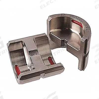 THOMAS & BETTS Upper and Lower Crimping Die: 10 AWG Aluminum/8 AWG Copper, 1 Sizes - Thomas & Betts Replacement Crimping Dies
