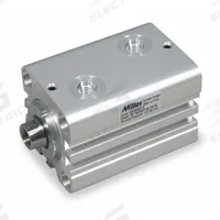 MILLER FLUID POWER Compact Hydraulic Cylinder: 80 mm Stroke Lg, 154 mm Retracted Lg, 28 mm Rod Dia. (MPN 1H000065974). Key specifications — attr95481: 3/4"-16; attr98884: MILLER FLUID POWER.