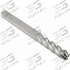 APPROVED VENDOR Ball End Mill: Carbide, 4 Flute, 7/16" Mill Dia, 3" LOC, 6" OAL (MPN 229-001050)