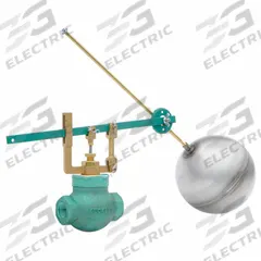 KECKLEY Float Valve Assembly: For Water Media, Angle Valve Body, Cylindrical, Horizontal Piping, Adj (MPN 21/277SG/IB). Key specifications — Body Material: Iron; Mounting: Horizontal Piping; Arm Adjustability: Adjustable; Brand: KECKLEY; Flow Rate: 95 gpm @50 psi; For Media: Water; Rod Thread: 3/8"-16; Valve Series: 77.