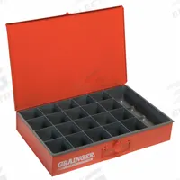 Compartment Drawer: 18 3/8 in x 12 1/2 in x 3 1/8 in, 21 Compartments, 0 Dividers, Red (MPN 109-17-S1158). Key specifications — Color: Red; Number of Compartments: 21; Removable Dividers: No; Compatible Manufacturer Model Number: 303-95-945; Brand: DURHAM MFG.