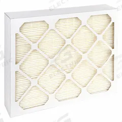 GRAINGER Minipleat Air Filter: 16 in x 25 in x 4 in, Fiberglass, Beverage Board, No Header, MERV 13 (MPN 6B603). Key specifications — Brand: GRAINGER; Frame or Header Material: Beverage Board; Media Material: Fiberglass.