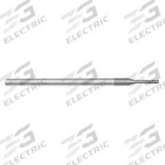 APPROVED VENDOR Corner Chamfer End Mill: Carbide, AlTiN Coated, 3 Flute, 5/64" Mill Dia, 5/32" LOC (MPN 251-003080B)