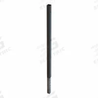 FOLDING GUARD Universal Extension Post: 48 in H, Black, Powder-Coated (MPN EP048Y16E1). Key specifications — Finish: Powder-Coated; Material: Steel; Includes Mounting Hardware: Yes; Brand: FOLDING GUARD.