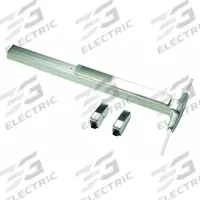 VON DUPRIN Surface Vertical Rod: 3 ft Max Door Wd, Aluminum (MPN 3327A-EO 3 US28). Key specifications — attr1011860: Exit Device; attr1011837: VON DUPRIN; attr1011847: Surface Vertical Rod; attr1024139: Touchbar; attr1011835: Yes.