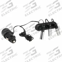 Triple Beam Light: 12V DC, 185°F Max Op Temp (MPN 25204). Key specifications — Includes: Mounting Tape; Product Type: Triple Beam Light; Brand: CUSTOM ACCESSORIES; Operating Voltage: 12V DC.