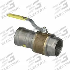 VIEGA MEGAPRESS Manual Two-Way Ball Valve: 2 in, Bronze, Straight, 125 psi Max. Pressure (CWP), PTFE (MPN 30655). Key specifications — Brand: VIEGA MEGAPRESS; Handle: Locking Lever.
