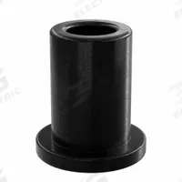OILITE Flanged Sleeve Bearing: PEEK, 3/16 in Bore, 5/16 in OD, 1/2 in Overall Lg, Black, 10 PK (MPN PF-0305-04B). Key specifications — Brand: OILITE; Color: Black.