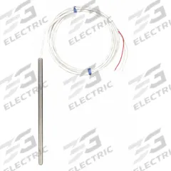 TEMPCO Temperature Probe: 0°F to 900°F /-18°C to 482°C, ±0.3°C/0.12 ohm @ 0°C, 6 in Probe Lg (MPN RTD00575). Key specifications — Cable Length: 6 ft; Brand: TEMPCO; Accuracy: ±0.3 °C/0.12 ohm @ 0 °C.