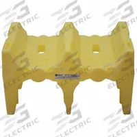 ENPAC Add-On Rack: 2 Drums/Containers, Add-On Rack, 100 lb Load Capacity, Polyethylene (MPN 6012-YE). Key specifications — Material: Polyethylene; Brand: ENPAC; Product Type: Add-On Rack.