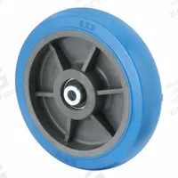 APPROVED VENDOR Caster Wheel: 8 in Wheel Dia., 2 in Wheel Wd, Rubber, 700 lb Load Rating, Nylon, Std (MPN SWB-0820-08). Key specifications — Wheel Core Material: Nylon; Wheel/Tread Color: Blue; Brand: APPROVED VENDOR.