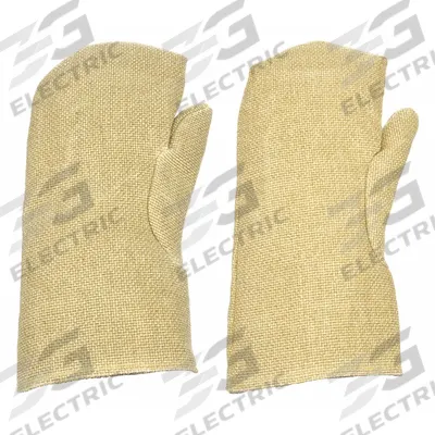 ZETEX PLUS Knit Gloves: Universal, Mitt Hand Protection, Rough, Vermiculite, Full - Uncoated Knit Gloves