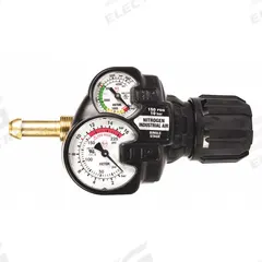 VICTOR Gas Regulator: Single Stage, CGA 590 Inlet, 5/8"-18 F LH Outlet, 150 psig, Industrial Air (MPN 0781-3614). Key specifications — Brand: VICTOR; Manufacturer Part Number: 0781-3614; Diaphragm Material: Stainless Steel; Outlet Connection: 5/8"-18 F LH; Inlet Connection: CGA 590.