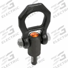 JW WINCO Quick-Release Hoist Ring: Steel, 16.6 kN Load Limit, M20 Thread Size, 22 mm Working Lg (MPN 1133-M20-22-ST). Key specifications — Thread Size: M20; Operation: Lifting; Working Load Limit - Side Load: 5 kN (1124 lbf); Material: Steel; Brand: JW WINCO; Working Pin Length: 22 mm.