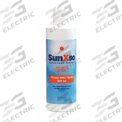SUNX Sunscreen: 50 SPF, Lotion
