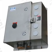 EATON NEMA Magnetic Motor Starter: Non-Reversing, 3 Poles, NEMA Size 4, 135 A, 24V AC Coil (MPN ECN0544TAA-R63/F). Key specifications — attr211388: EATON; attr951451: 1NO/1NC; attr951453: 24V AC; attr951489: Three; attr984425: 1NO/1NC; attr984429: Pilot Light; attr997361: None (Not Applicable to Electronic Overloads).