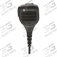 MOTOROLA Speaker Microphone: Fits Motorola, 3.5 mm Jack, Push To Talk, Windporting, IP55, PMMN4073A. Key specifications — Compatible Radio Series: DP3441; Color: Black; Radio Connector Type: M9; Brand: MOTOROLA; Manufacturer Part Number: PMMN4073A; Push To Talk: Yes.