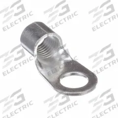 PANDUIT Ring Terminal: Bare, 3/8 in Stud Size, 2 AWG to 2 AWG Wire Sizes, 2,000 V (MPN P2-38R-T). Key specifications — Brand: PANDUIT.