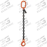 STREN-FLEX Chain Sling: 3/8 in Chain Trade Size, 100 Chain Grade, Latching Hook, Alloy Steel, Fixed (MPN SF1206G10SOL). Key specifications — Hook Type Included: Locking Hook; Brand: STREN-FLEX.